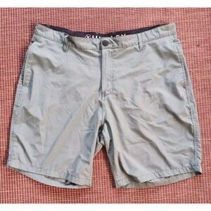 Hurley Dri-Fit Green Shorts Men's Size 40 Golf Hiking Beach Surf